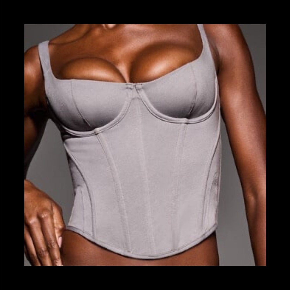 Skims Cotton Corset Top